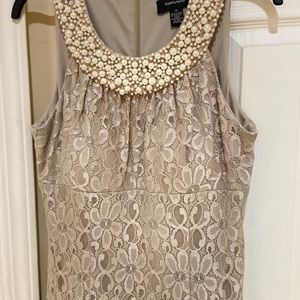 Champagne size 14 formal dress
